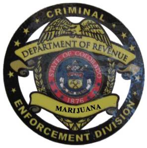 Marijuana Enforcement Division Badge